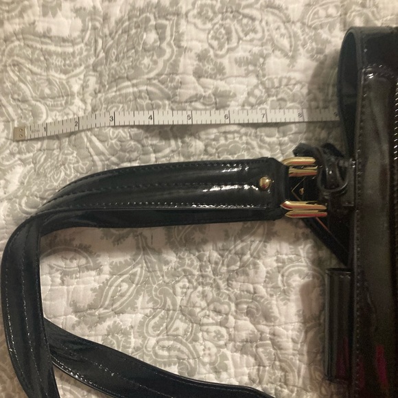 Talbots Black and Red Floral Handbag - Picture 14 of 14